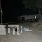 Foto: Investigación por hecho sangriento en Teotecacinte, Jalapa / TN8