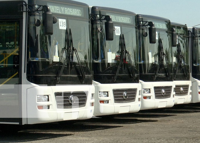 Foto: Nuevos buses chinos para cooperativas de Managua, Nicaragua / TN8