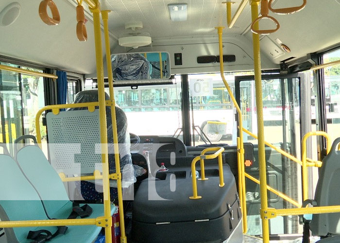 Foto: Nuevos buses chinos para cooperativas de Managua / TN8