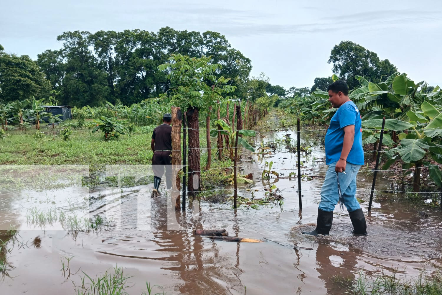 Foto:Autoridades en Rivas se mantienen activadas ante constantes lluvias / TN8