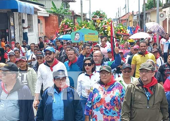 Foto: ¡Homenaje a Bismarck Martínez! Familias de Carazo recuerdan su sacrificio por la paz/TN8