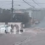 Foto: Calles de Matagalpa fueron inundadas por fuerte lluvia / TN8