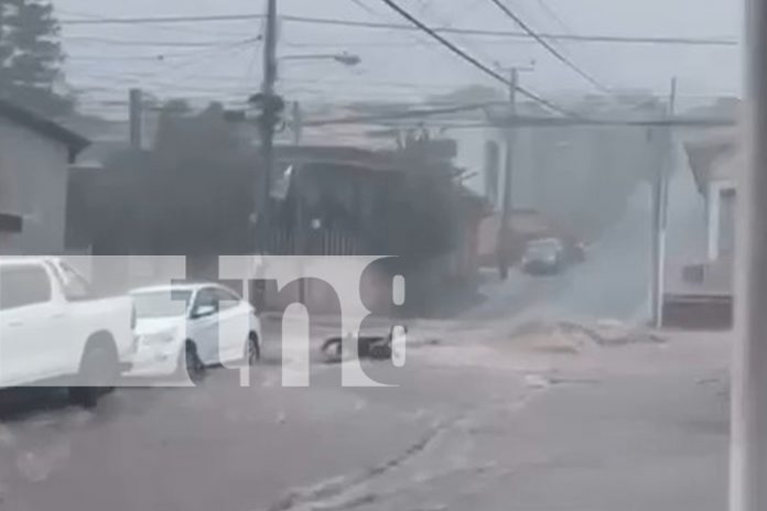 Foto: Calles de Matagalpa fueron inundadas por fuerte lluvia / TN8