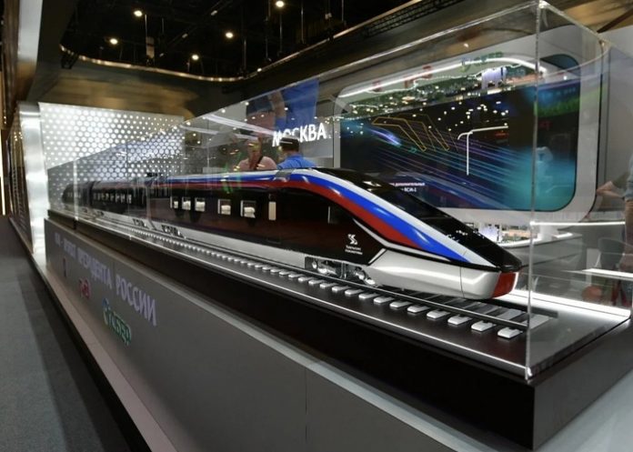 Rusia presenta un modelo de línea ferroviaria de alta velocidad