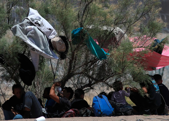 Foto: Migrantes varados entre México y Estados Unidos mueren por ola de calor / Cortesía