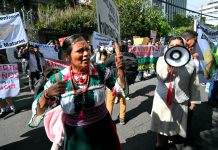 Foto: Protestas en Quito Ecuador /cortesía