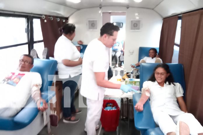 Ministerio de Salud logra recolectar sangre para 800 pacientes en Rivas