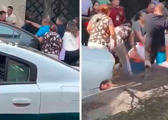 Foto: Pelea se hace viral en redes /cortesía