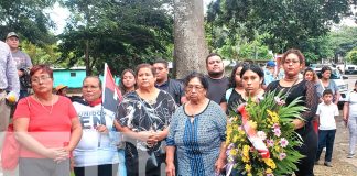 Foto: Militancia sandinista en Carazo rinde homenaje a héroes de la paz/TN8