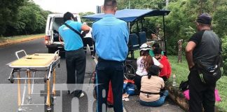 Foto: Trágico vuelco de mototaxi en kilómetro 40 de Carretera Granada-Masaya/TN8