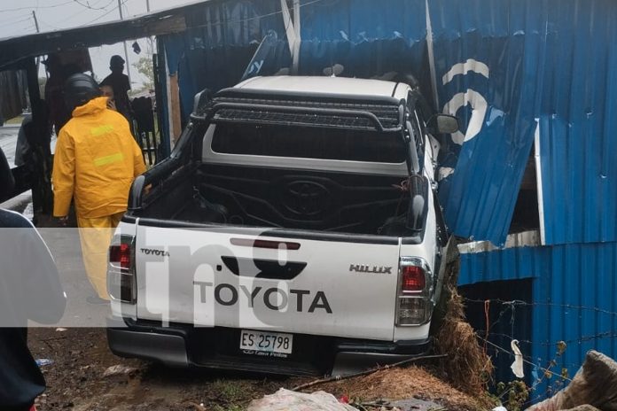 Foto: Brutal choque en Jinotega /cortesía