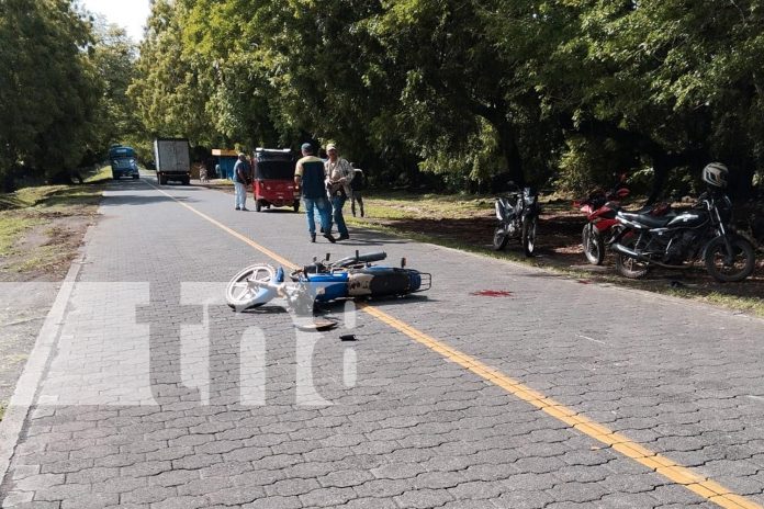 Foto: Accidente en la Isla de Ometepe /cortesía