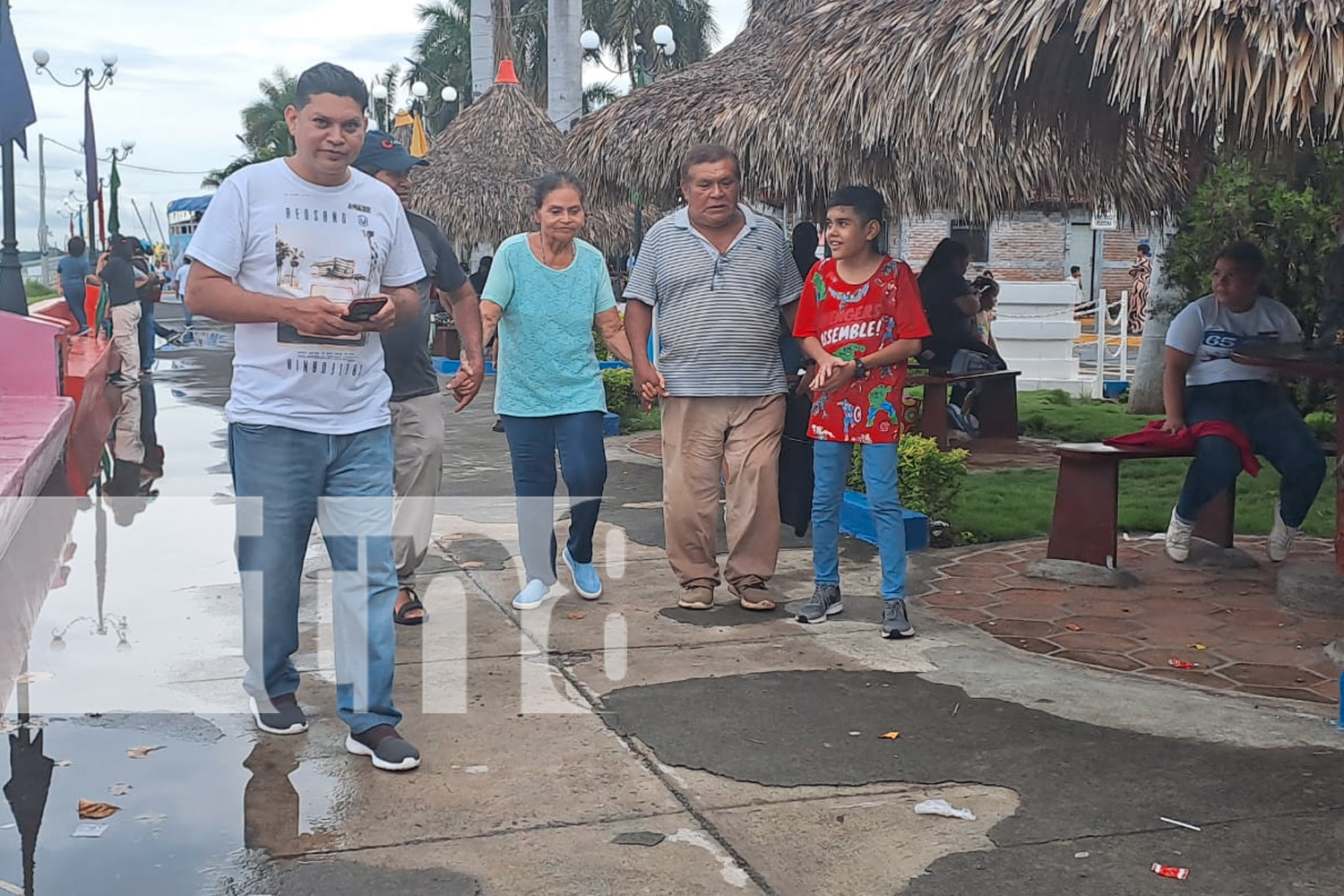 Foto: Puerto Salvador Allende uno de los centros turísticos más visitado por las familias/TN8