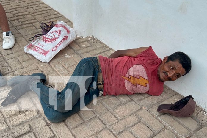 Foto: ¡Capturan al azote del barrio! En plena acción en Juigalpa, Chontales/TN8