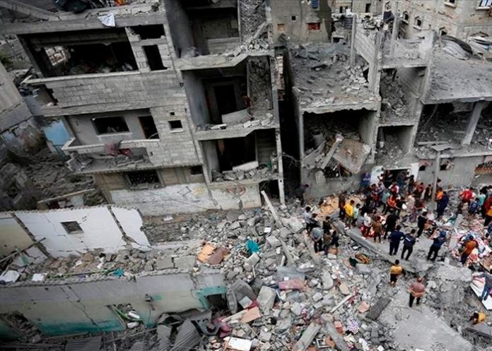 Foto: Desesperación en Gaza tras masacre /cortesía