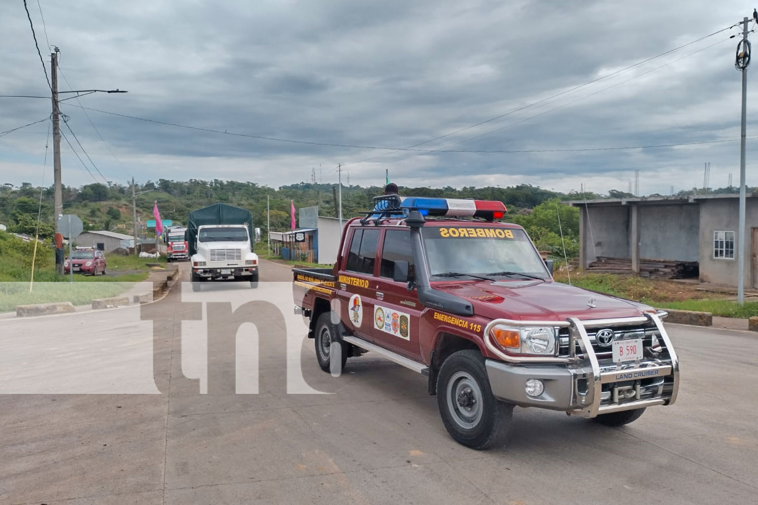 Avituallamiento de SINAPRED llega a Bluefields para enfrentar invierno 2024