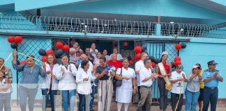 Cuatro barrios de Bluefields celebran remodelación de puesto de salud