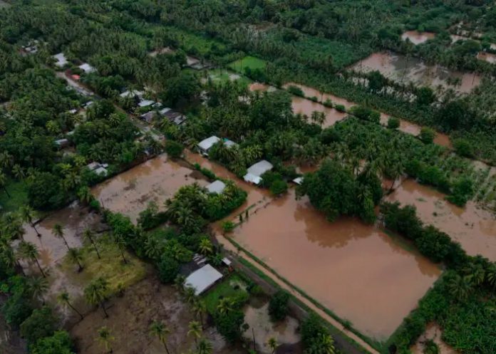 Foto: Inundaciones en El Salvador /cortesía
