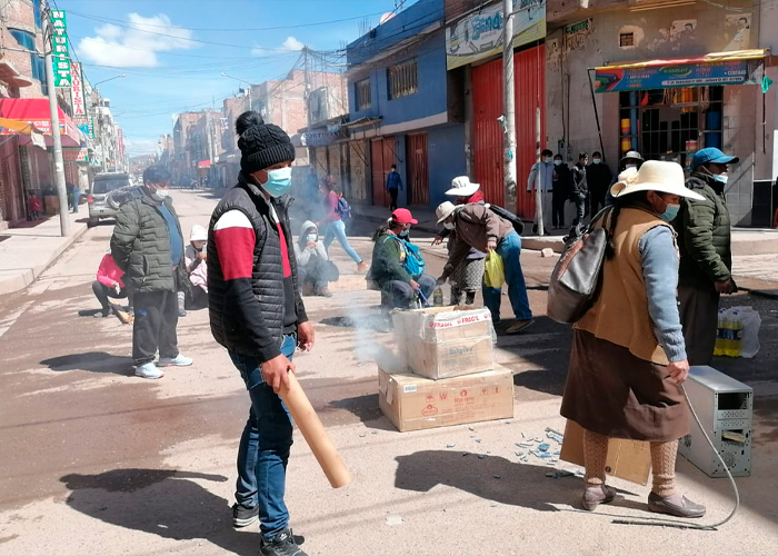 Foto: Protestas en Perú /cortesía 