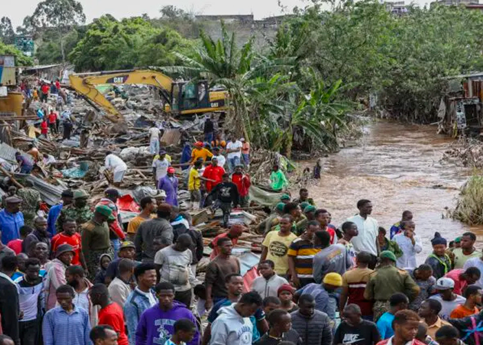 Foto: Inundaciones en Kenia /cortesía  