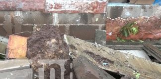 Vecinos de Granada en peligro por muro derrumbado tras lluvias