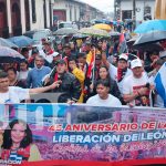 Foto: León celebra 45 años de la liberación con ofrendas y guardia de honor/TN8