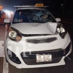 Accidente en Carretera Masaya a Catarina cobra vida de hombre no identificado