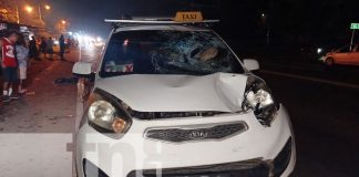 Accidente en Carretera Masaya a Catarina cobra vida de hombre no identificado