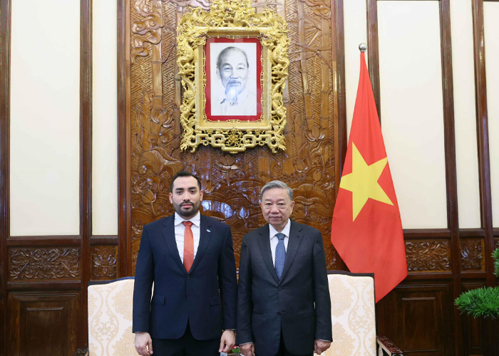 Presidente de Vietnam recibe Cartas Credenciales del Embajador de Nicaragua