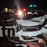 Foto: Taxista muere tras brutal impacto en el km 21 ½ de la Carretera Nueva a León/TN8