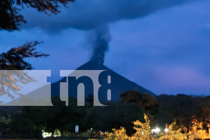 Autoridades confirman desgasificación natural del Volcán Concepción en Ometepe