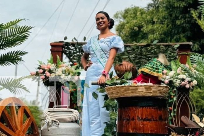 Foto: Desfiles de carrozas de candidatas a reinas de fiestas tradicionales en Nandaime/TN8