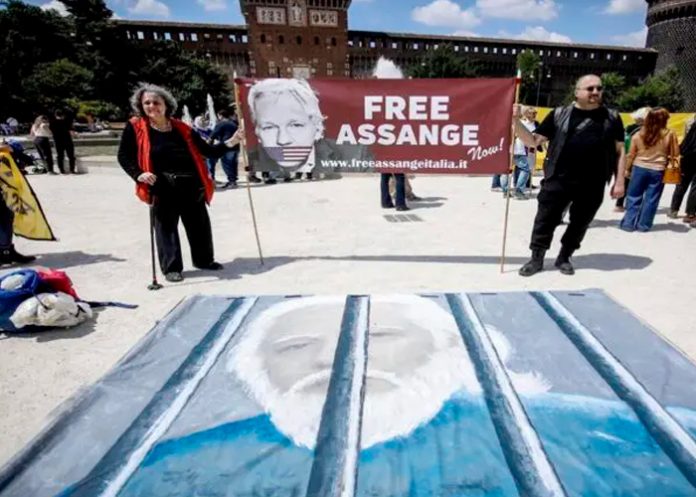 Foto.Reacciones globales a la liberación de Julian Assange/ Cortesía