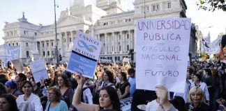 Foto: Protestas en Argentina /cortesía