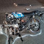 Foto: Motociclista entre la vida y la muerte tras chocar contra una camioneta en Carretera Norte/TN8