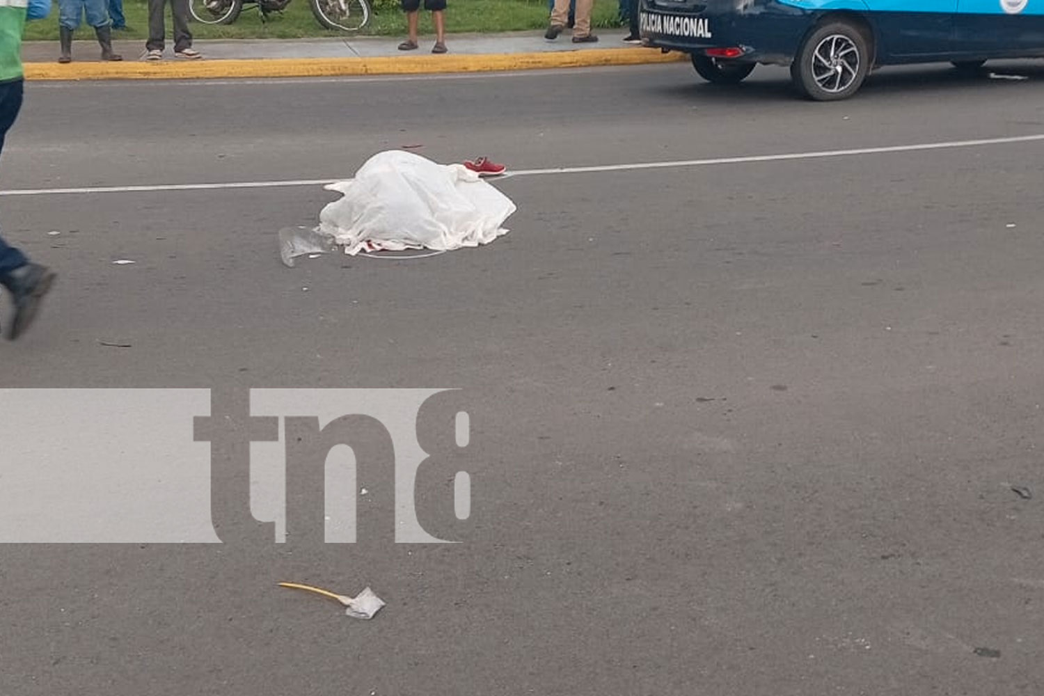 Foto: Internautas se solidarizan por la muerte de pareja que murió en la Rotonda Cristo Rey/TN8