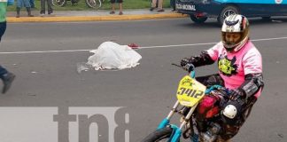 Foto: Internautas se solidarizan por la muerte de pareja que murió en la Rotonda Cristo Rey/TN8