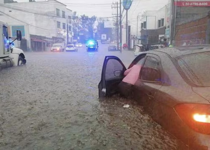 Fuertes lluvias provocan inundaciones en México