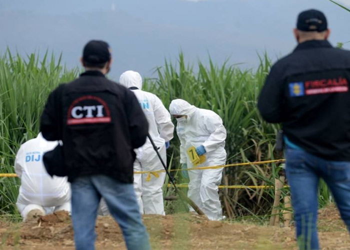 Encuentran cadáveres en una trocha de Colombia