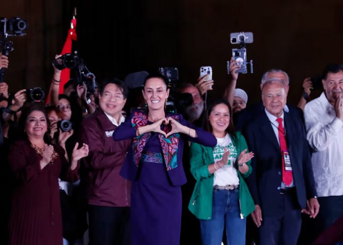 Foto: Se confirma la victoria de Claudia Sheinbaum /Cortesía