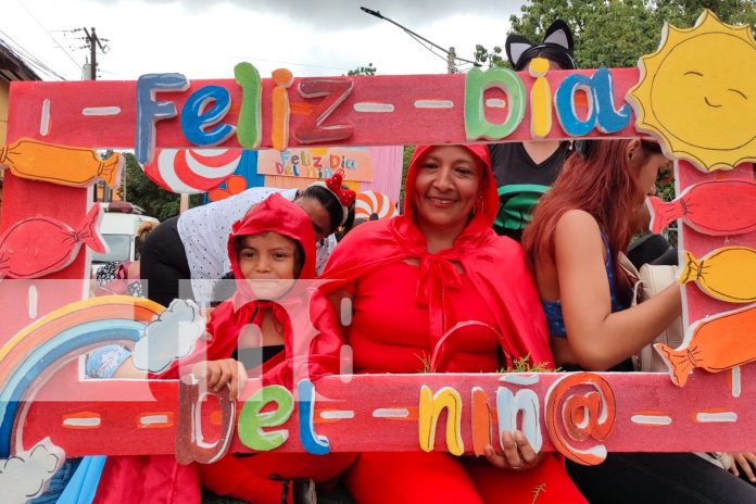 Foto: Niños y niñas de Chinandega disfrutan la semana del niño con alegre carnaval/TN8