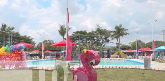 Foto: Familias de Estelí inauguran dos piscinas en el Parque de la Familia y la Comunidad/TN8