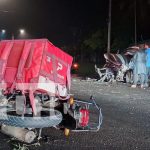 Foto: Vivos de milagro tras un fuerte accidente en el km 9 de la carretera nueva a León/TN8