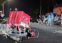 Foto: Vivos de milagro tras un fuerte accidente en el km 9 de la carretera nueva a León/TN8