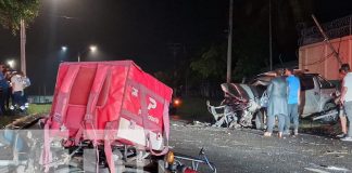 Foto: Vivos de milagro tras un fuerte accidente en el km 9 de la carretera nueva a León/TN8