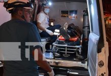 Foto: Peatón lesionado tras ser embestido por motociclista que se dio a la fuga en Juigalpa/TN8