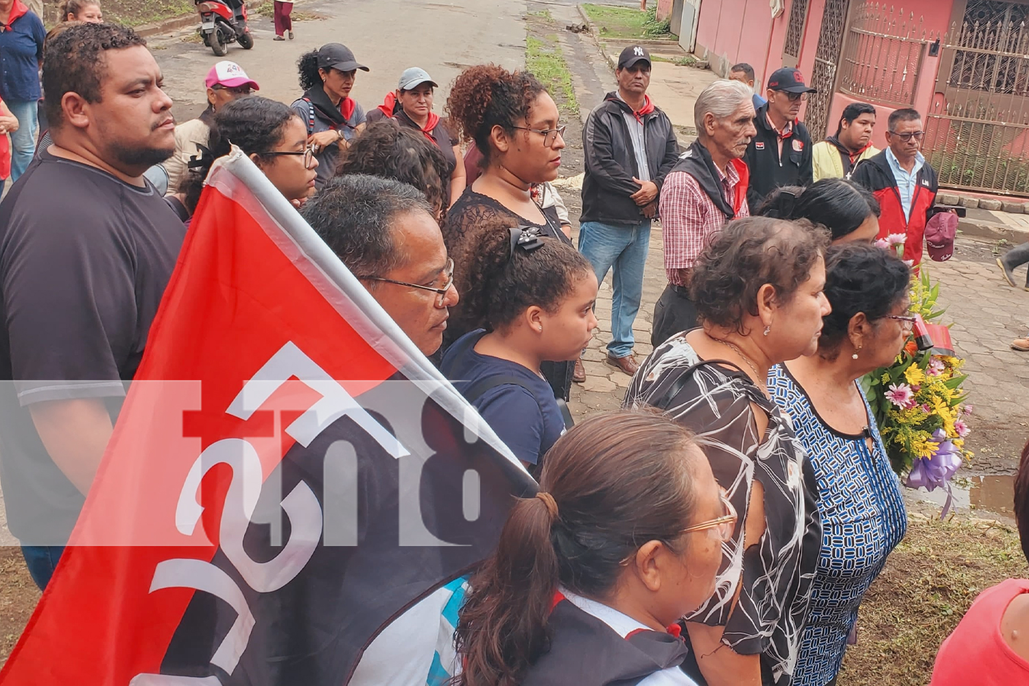 Foto: Militancia sandinista en Carazo rinde homenaje a héroes de la paz/TN8