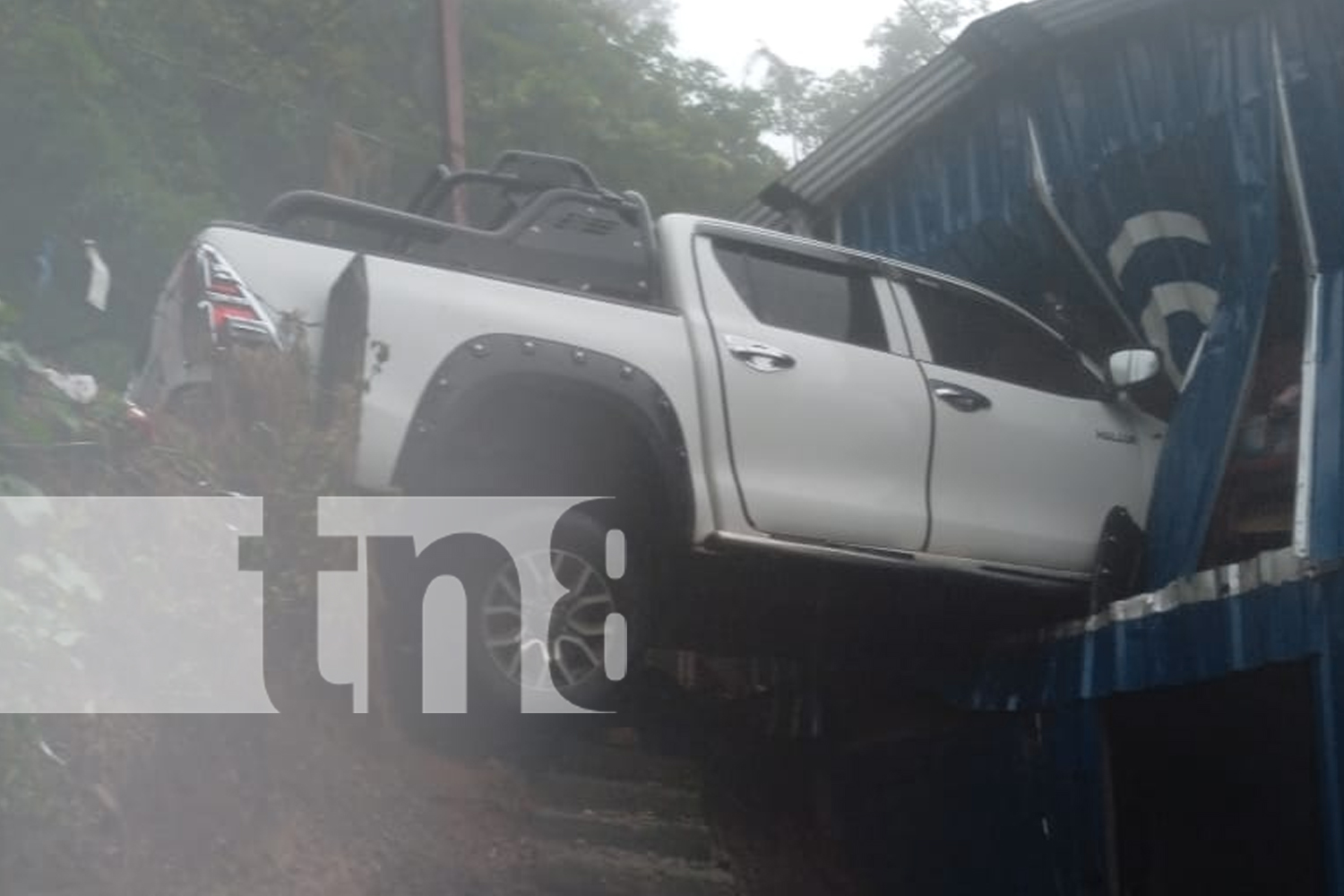 Foto: Brutal choque en Jinotega /cortesía 