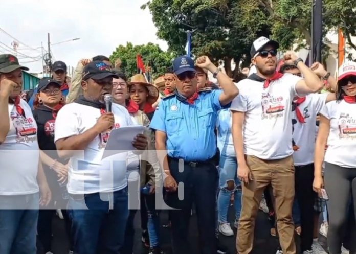 Foto: Carazo conmemora el 45 aniversario del repliegue táctico /TN8