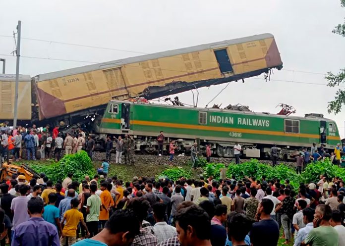 Foto: Colisión mortal en India /cortesía